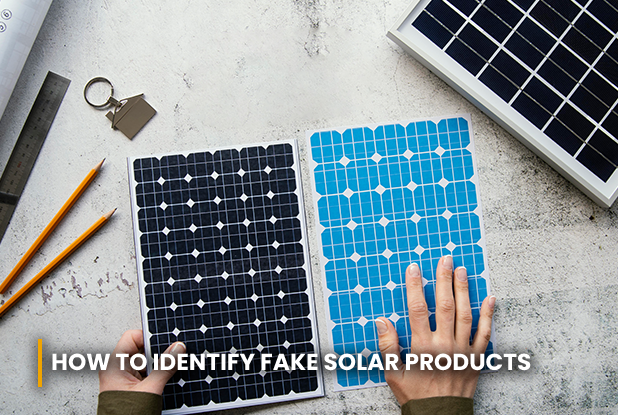 How to identify fake solar products